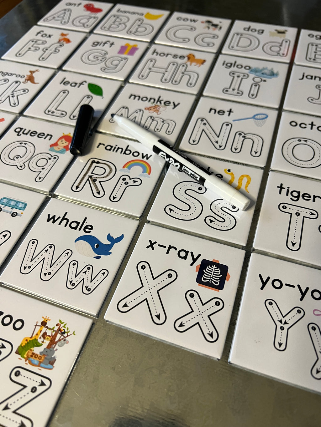 Alphabet Tracing Magnets
