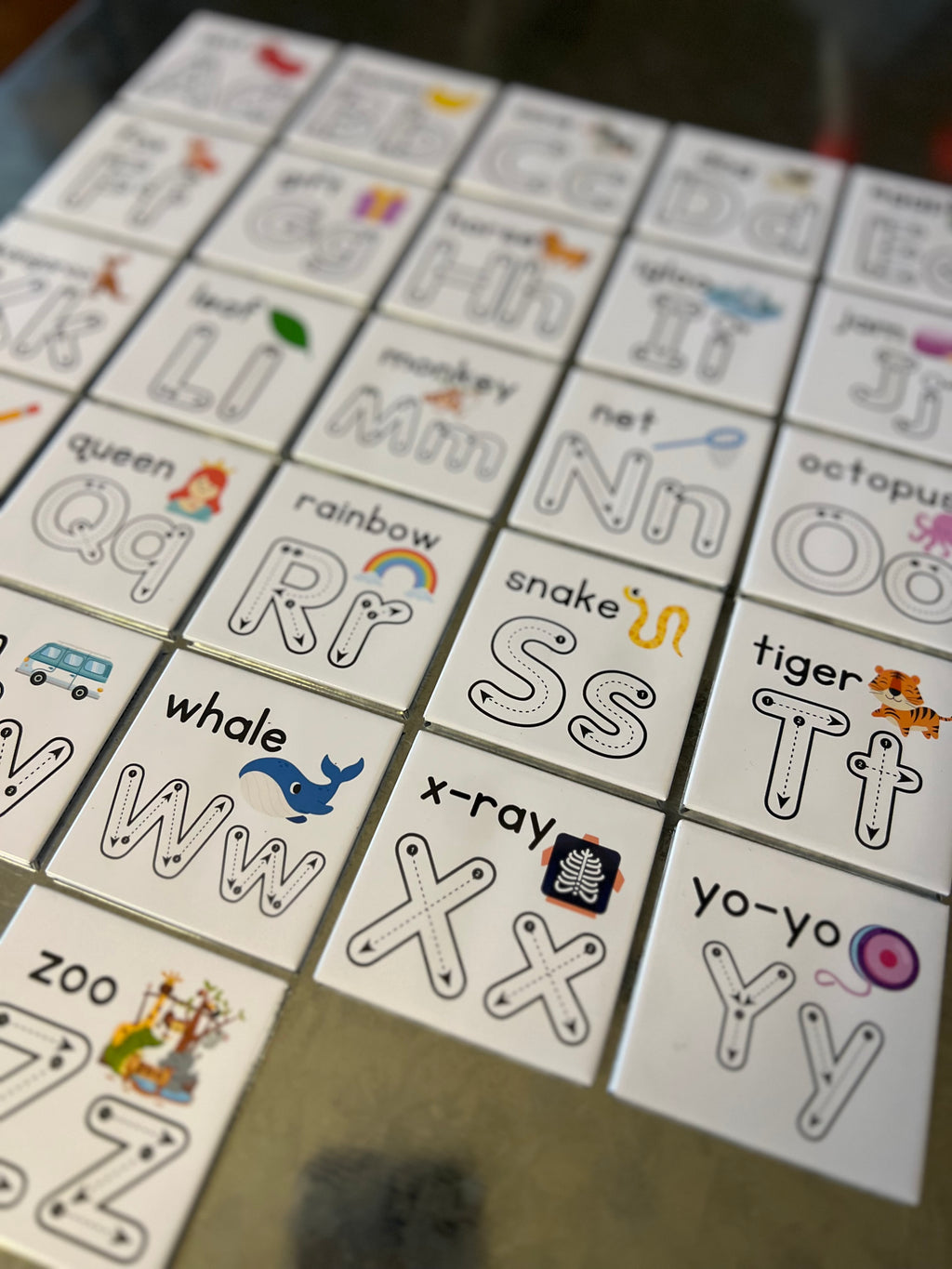 Alphabet Tracing Magnets